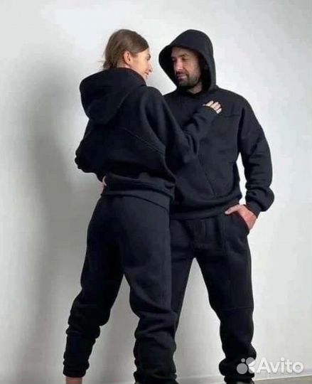 Флисовый спортивный костюм Family look