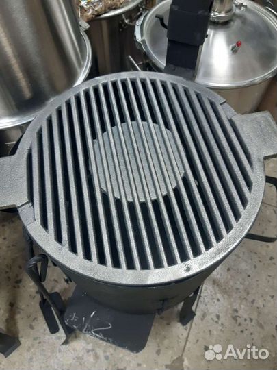 Чугунная решетка гриль