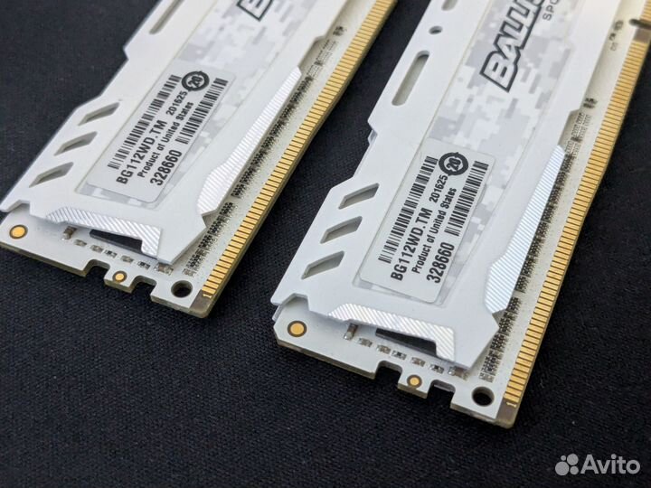 Оперативная память DDR4 8GB Crucial ballistix