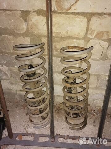 Задние пружины с амортизаторами на ваз 2105 - 07