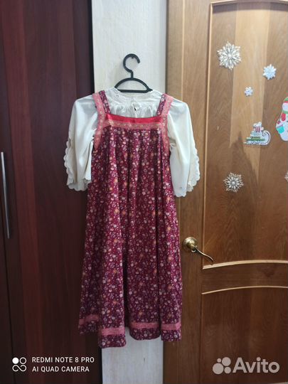 Русский народный костюм для девочек