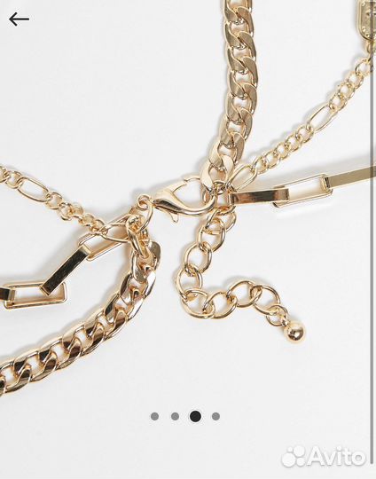 Аксессуары золотые topshop ASOS