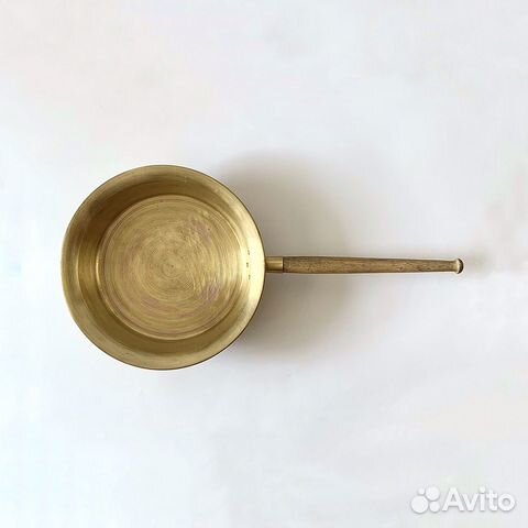 Латунный таз для варенья 5,5Л СССР с ручкой купить в Москве | Хобби и ...