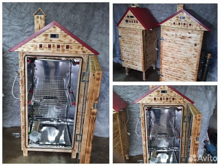 Коптильня из нержавейки для горячего копчения