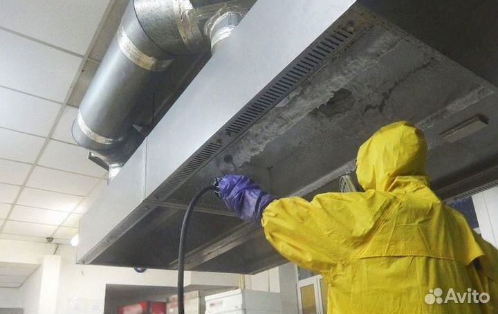 Профессиональная очистка, дезинфекция вентиляции