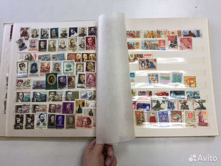 Альбом с марками СССР и другие тематики