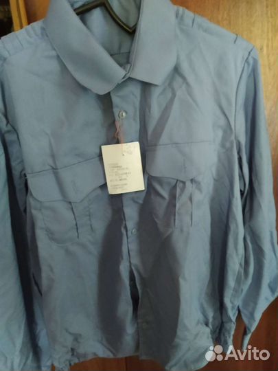 Рубашка милицейская старого образца