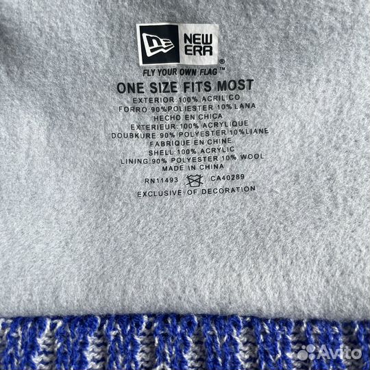 Шапка ncaa Duke Blue Devils синяя