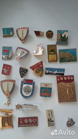 Значки города СССР