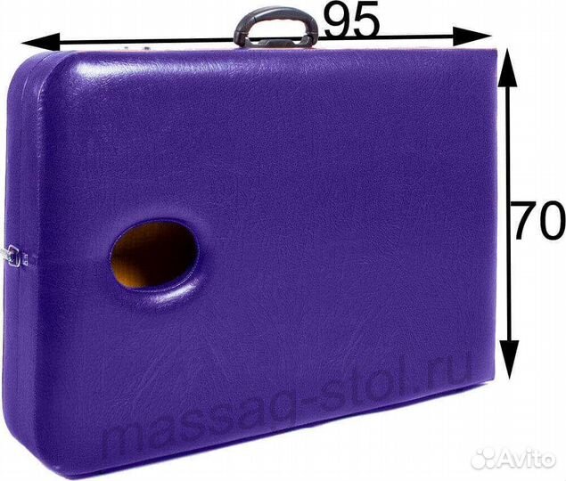 Массажный стол складной с регулировкой высоты