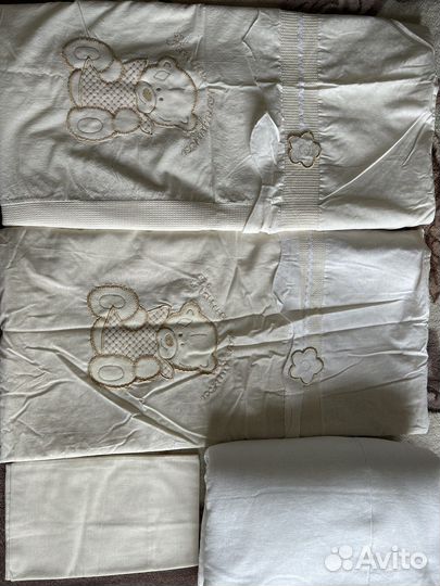 Постельное белье в детскую кроватку