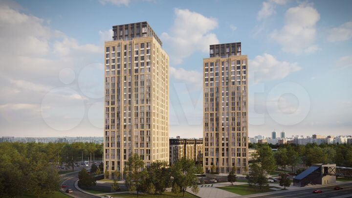 3-к. квартира, 109,9 м², 6/23 эт.