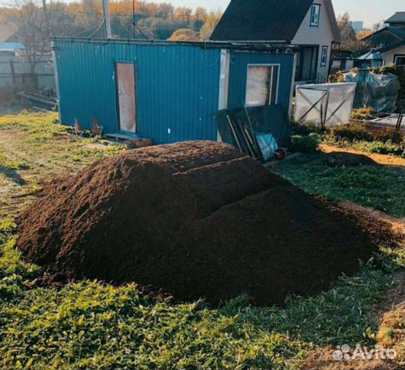 Земля плодородная торфогрунт
