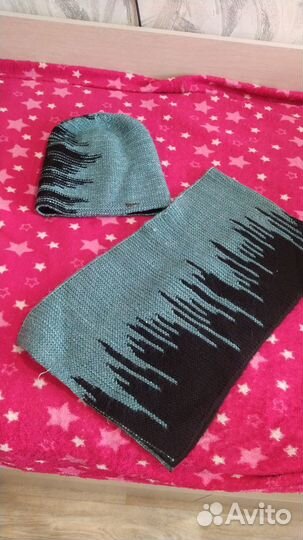 Шапка +шарф.Снуд