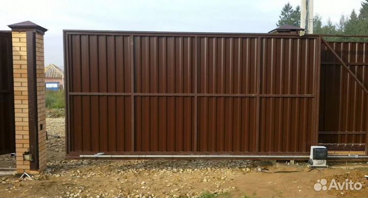 Откатные ворота качественно быстро