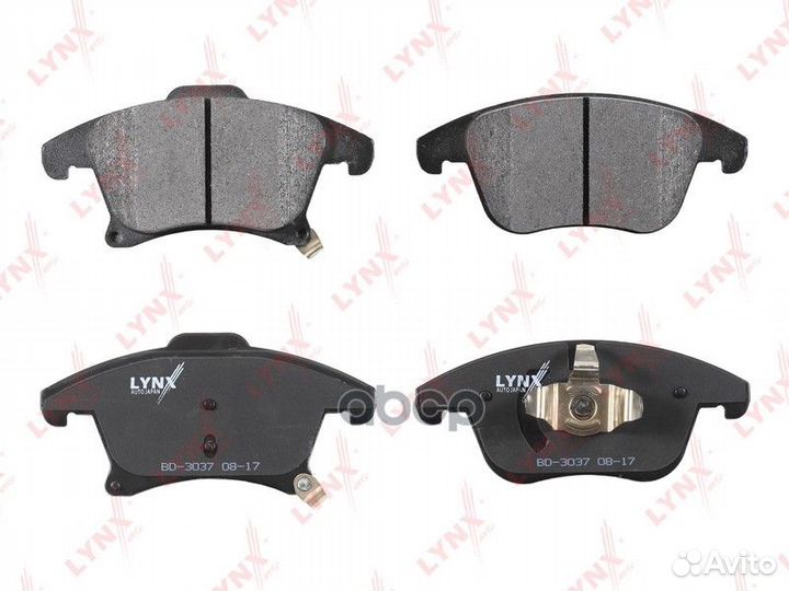 Колодки тормозные дисковые перед BD3037 LYN