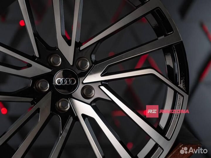 Литой диск в стиле Audi R20 5x112. Беспл подборка