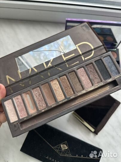 Urban decay naked палетка теней