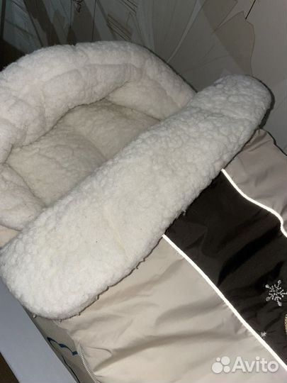 Зимний конверт в коляску