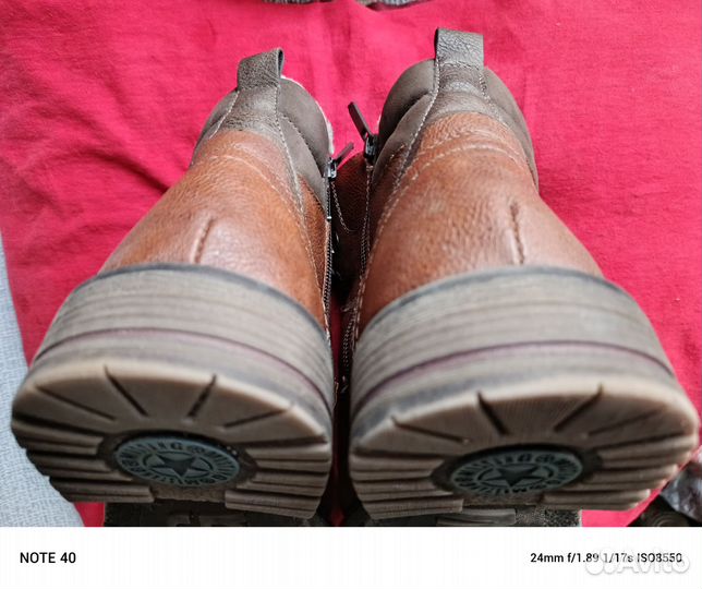 Ботинки мужские зимние Mustang