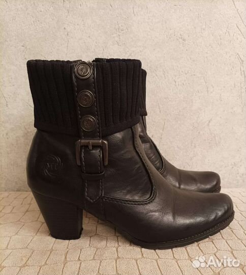 Ботильоны женские 38 размер натуральная кожа