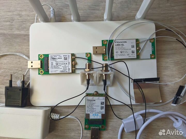 Модемы L860 cat.16, L850 cat.9, EM7455 c.6, e3372h