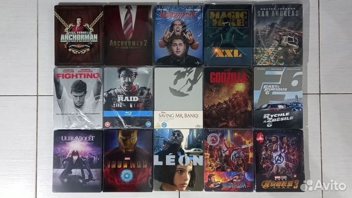 Blu-ray коллекционные издания в Steelbook