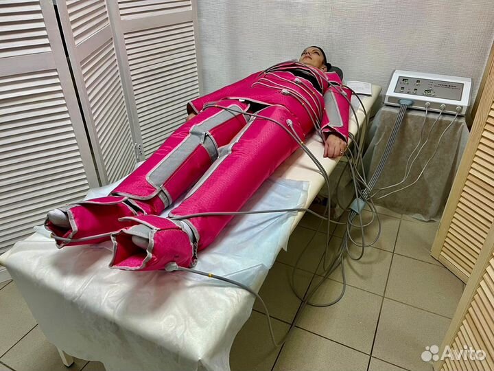 Антицеллюлитный шок аппаратный массаж