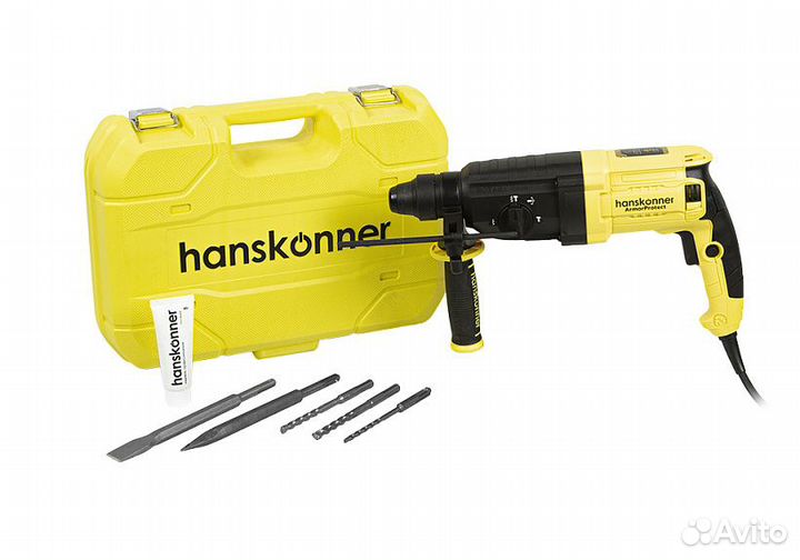 Перфоратор SDS Plus Hanskonner HRH0826LRE