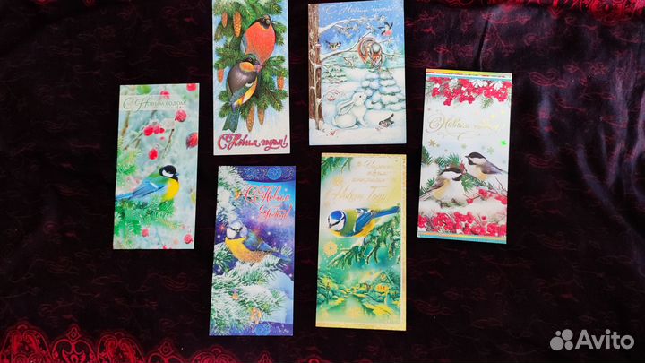 Открытки в розницу и наборами