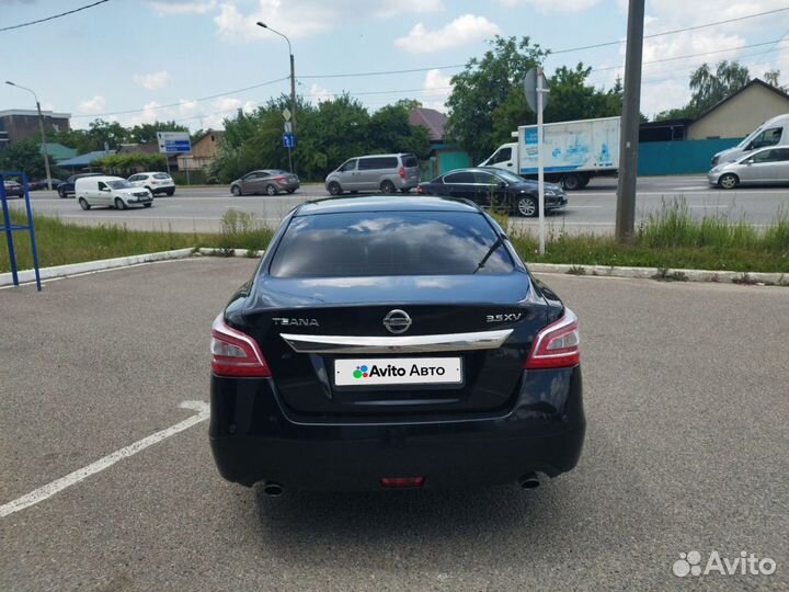 Nissan Teana 3.5 CVT, 2014, битый, 175 310 км