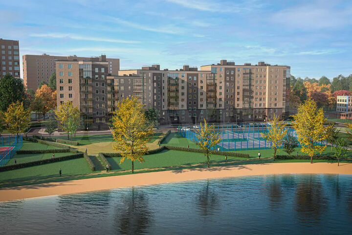 1-к. квартира, 33,3 м², 8/9 эт.