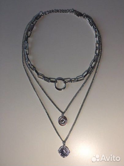 Колье ожерелья в стиле Dior бижутерия