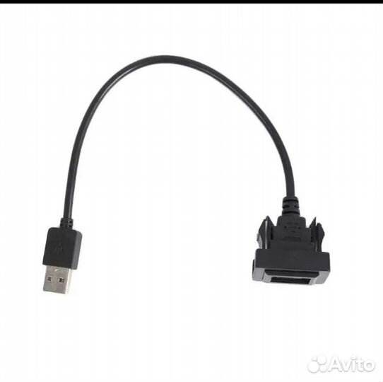 USB переходник в штатное место заглушки Toyota