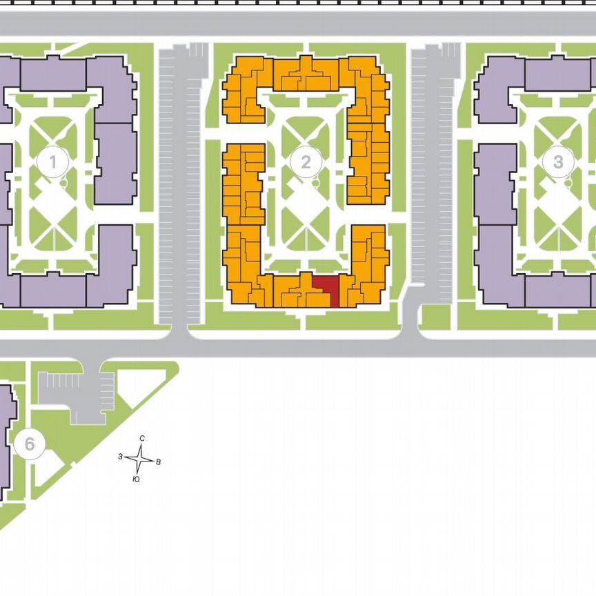 3-к. квартира, 77,9 м², 1/4 эт.