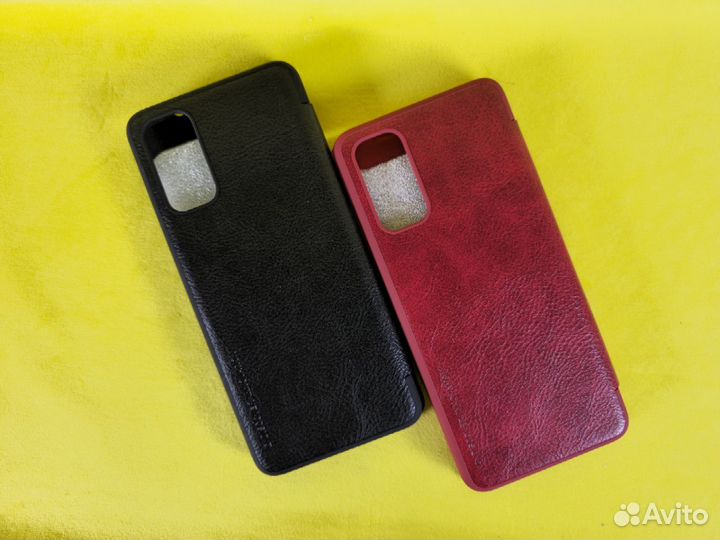 Чехол-книжка Leather Case Nillkin Samsung S20