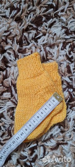 Вязанные носки для малышей