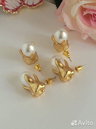 Серьги Schiaparelli Style