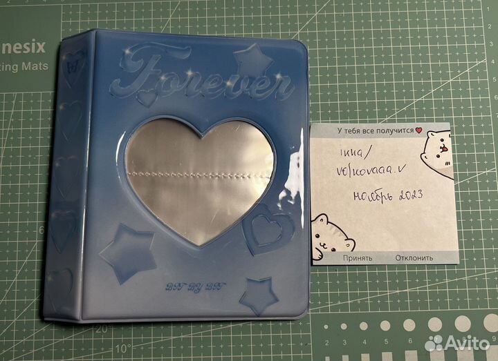 Биндер для карт/ фотокарт к-поп