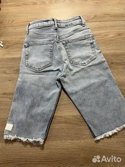 Джинсовые шорты для девочки 140 146