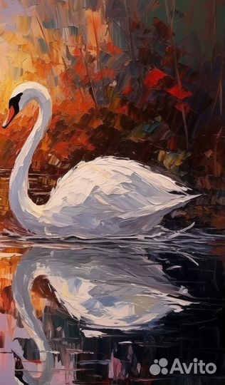 Картина акрилом