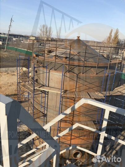 Вертикальные резервуары стальные 300/600/1500/2000