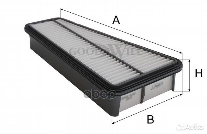 Фильтр воздушный AG357 Goodwill