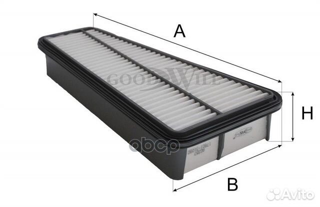 Фильтр воздушный AG357 Goodwill