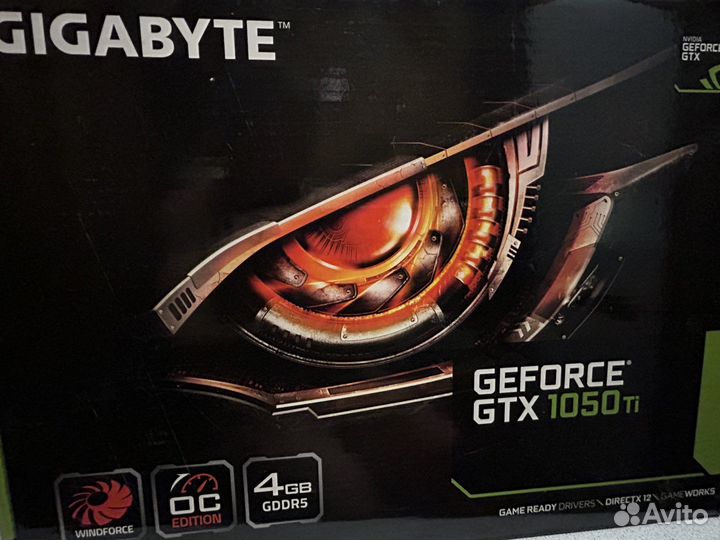 Видеокарта gtx 1050 ti 4gb