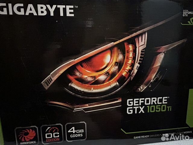 Видеокарта gtx 1050 ti 4gb