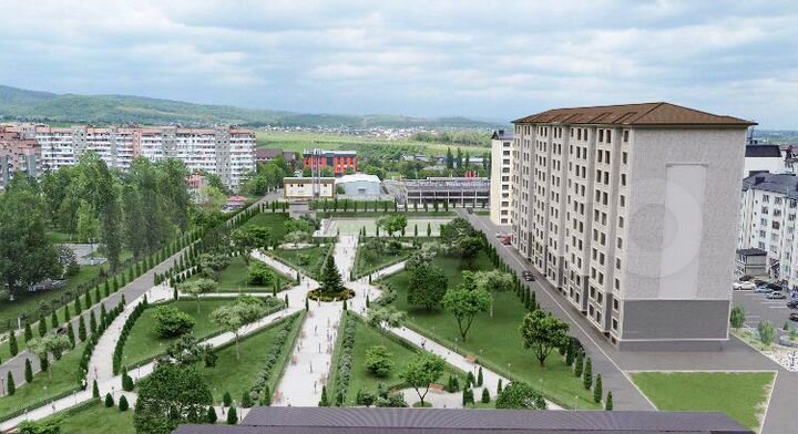 1-к. квартира, 50,4 м², 5/10 эт.