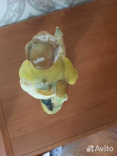 Статуэтка охотник с собакой СССР