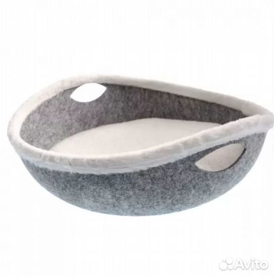 Лежанка для животных + миска + игрушка