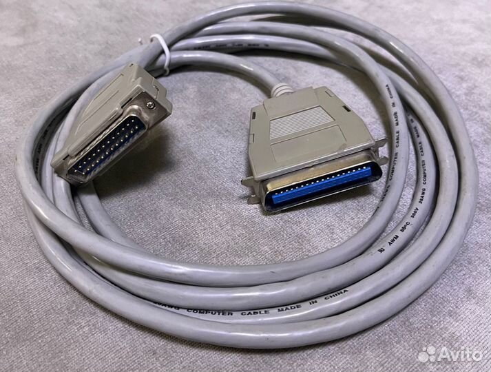 Кабель Bitronics LPT C36 - DB25 3 метра